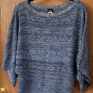 Metallic Blue sweater